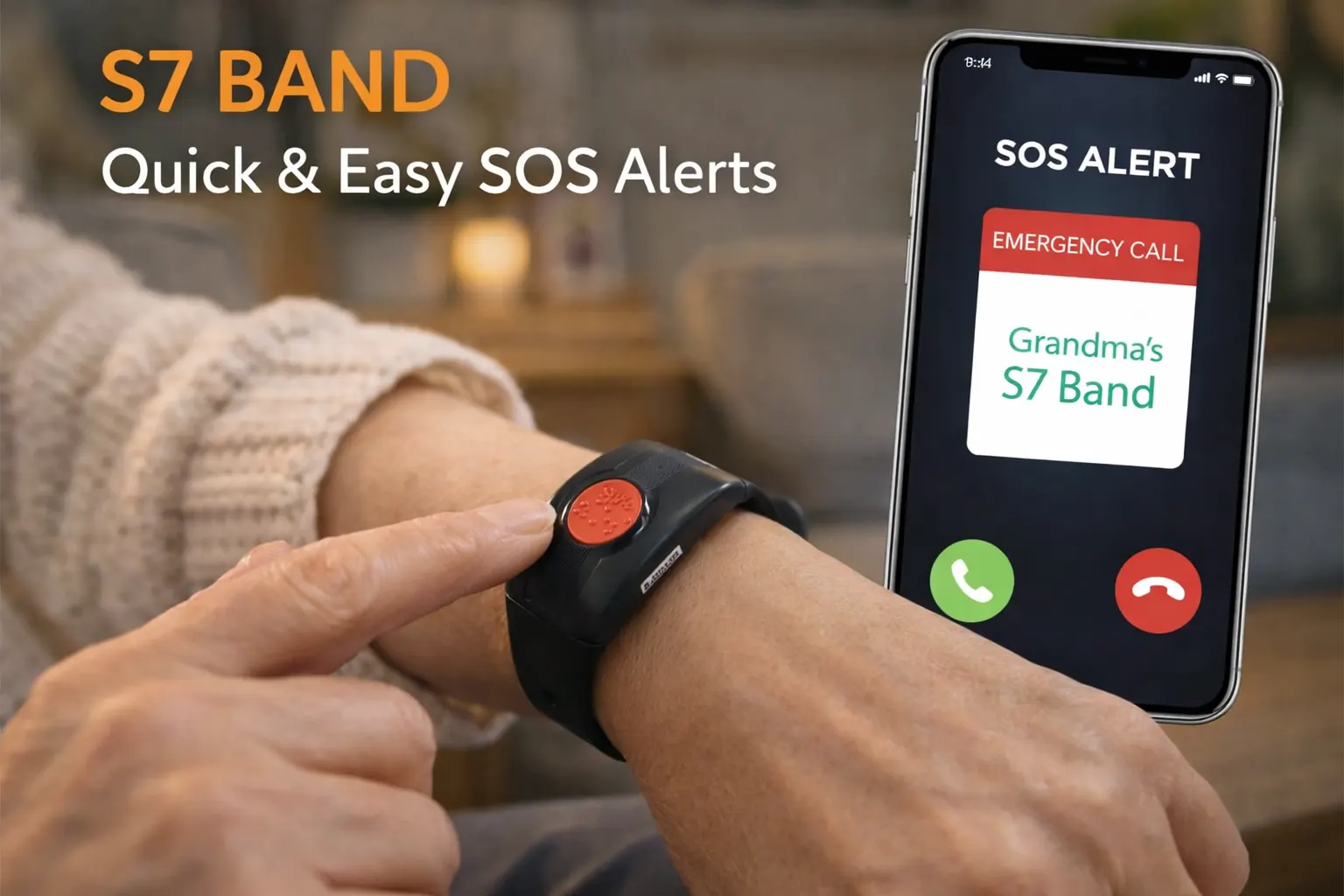 S11 Band — Smart Safety Watch for Elderly, Specially Abled & Lone Workers - Image 5